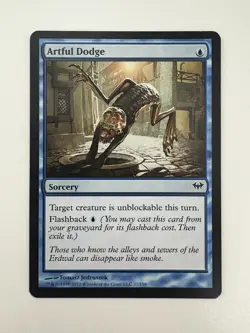 Artful Dodge MTG Magic the Gathering Card LP Lightly Played DKA - Image 1