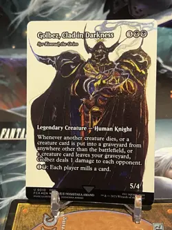 MTG | Golbez, Clad in Darkness - Syr Konrad, the Grim [FINAL FANTASY FCA] ✨FOIL✨ - Image 1