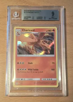 Pokemon - 2019 Detective Pikachu Charizard Holo 5/18 - Grading 9 - Beckett BGS - Image 1