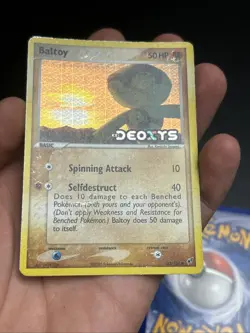 Lotto 4 Carte Pokemon Holo/Reverse - Vintage EX Deoxys Stamped - Image 5