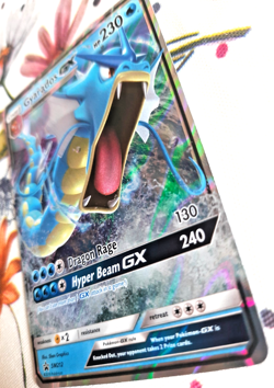 Pokemon - Gyarados GX Full Art Holo Hidden Fates Black Star Promo SM212 ENG - Image 3
