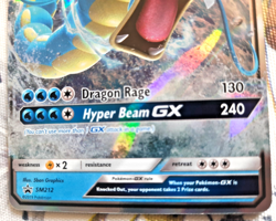 Pokemon - Gyarados GX Full Art Holo Hidden Fates Black Star Promo SM212 ENG - Image 4