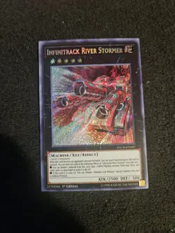 Infinitrack River Stormer INCH-EN007 Secret Rare 1st Edition Near Mint Yu-Gi-Oh! - Image 1