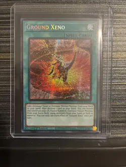 Yu-Gi-Oh! TCG Ground Xeno MP24-EN138 Prismatic Secret Rare 1st Edition - Image 1