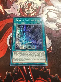 YuGiOh! - Primite Drillbeam - MP25-EN115 - Prismatic Secret Rare - NM/M - Image 1