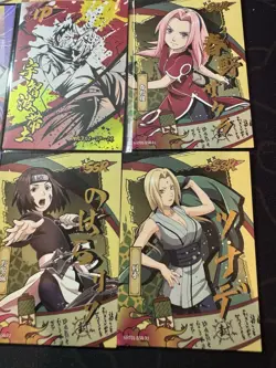 Naruto Shippuden Naruto Character Collectible TCG 9 CCG Holo Cards Little Dino - Image 4