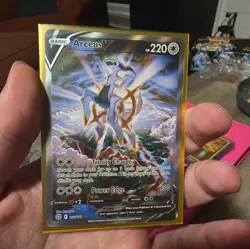 Pokemon Cards Arceus V 166/172 SWSH Brilliant Stars Rare Ultra NM - Image 1