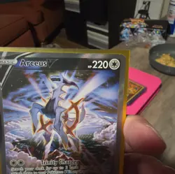 Pokemon Cards Arceus V 166/172 SWSH Brilliant Stars Rare Ultra NM - Image 2