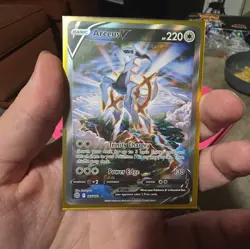 Pokemon Cards Arceus V 166/172 SWSH Brilliant Stars Rare Ultra NM - Image 3