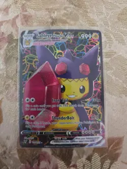 Sableye Pikachu Pokemon Fan Art Custom Card - Image 1
