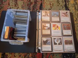 Vintage Old School Magic the Gathering Lot 1000+ Cards common uncommon Rare MTG - Image 1