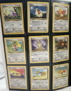 Vintage Pokemon WOTC 76 Card Lot - Base Set, Jungle, Fossil - Common, Uncommon - Image 4