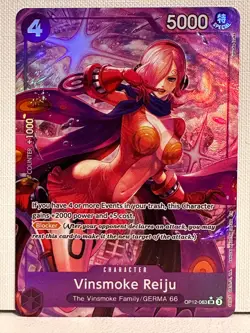 Vinsmoke Reiju Alt Art / OP12-063 / EN Englisch / One Piece Card Game OPTCG - Image 1