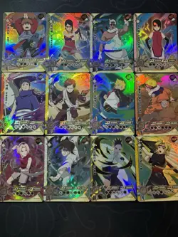 Naruto Shippuden Naruto Character Collectible TCG 12 x Kayou Licensed Cards #1 - Image 1