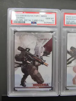 Sequential Set PSA 10| Goddess of Victory NIKKE MODERNIA Gun Girl Metal Card #p2 - Image 3