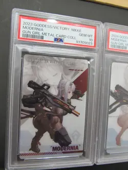 Sequential Set PSA 10| Goddess of Victory NIKKE MODERNIA Gun Girl Metal Card #p2 - Image 4