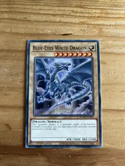 Blue-Eyes White Dragon SDWD-EN003 1st Edition YuGiOh TCG Card - Image 1