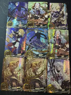 Atlas of Gods 2 Legendary Anime Mashup 9 Collectible Cards CCG TCG Waifu Doujin - Image 1