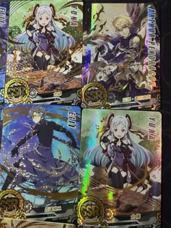 Atlas of Gods 2 Legendary Anime Mashup 9 Collectible Cards CCG TCG Waifu Doujin - Image 4