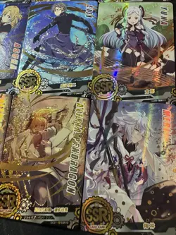 Atlas of Gods 2 Legendary Anime Mashup 9 Collectible Cards CCG TCG Waifu Doujin - Image 5