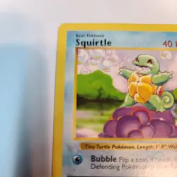 Squirtle 63/102 Base Set Shadowless Vintage Pokemon Card NM-LP WOTC 1999 - Image 4