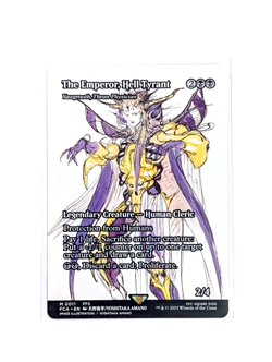 The Emperor, Hell Tyrant 0011 Mythic Borderless FFII MTG Magic FINAL FANTASY - Image 1