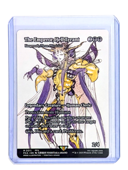 The Emperor, Hell Tyrant 0011 Mythic Borderless FFII MTG Magic FINAL FANTASY - Image 3