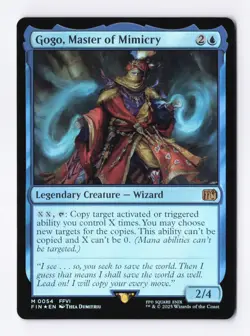Gogo, Master of Mimicry (Foil) 0054 (M) MTG Final Fantasy (FIN) (EN) - Image 1