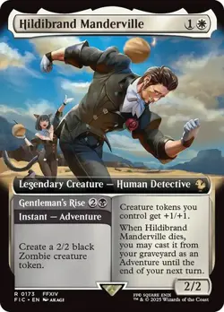 Hildibrand Manderville EXTENDED - 0173 - Rare - Final Fantasy FIC MTG - Image 1