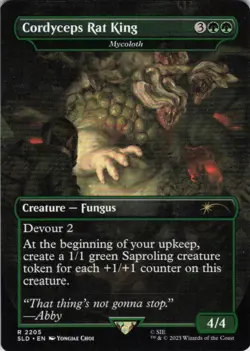 MTG Cordyceps Rat King (2205) | NM | Secret Lair Last of Us {SLD} - Image 1