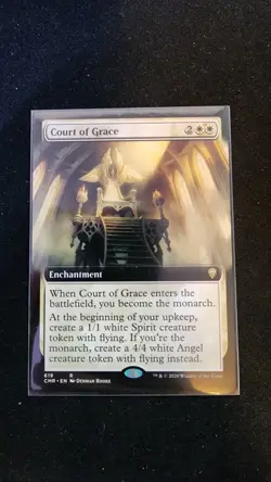 Court of Grace (Extended Art) Commander Legends Regular 619 NM - Image 1
