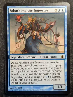 Sakashima the Impostor - Saviors of Kamigawa (MTG) - Image 1