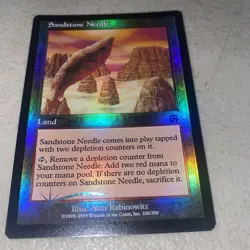 SANDSTONE NEEDLE • FOIL Mercadian Masques • MINT • Magic The Gathering • MTG - Image 3