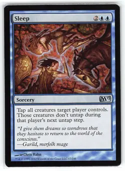 Sleep *PLAYSET* Magic MtG x4 M13 SP - Image 1