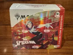 Magic: The Gathering Marvel’s Spider-Man Collector Booster Box 12 Packs Sealed - Image 1