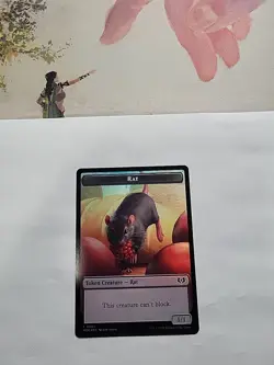 MTG - Rat Food (0013) Double-Sided Token Wilds of Eldraine Foil - Image 2