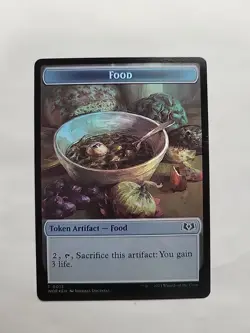 MTG - Rat Food (0013) Double-Sided Token Wilds of Eldraine Foil - Image 3