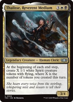Thalisse, Reverent Medium - 306 - Tarkir: Dragonstorm Commander- Near Mint - MTG - Image 1