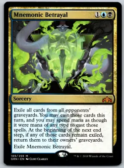 Mnemonic Betrayal M Guilds of Ravnica 189 NM - Image 1