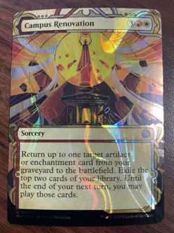 MTG - Campus Renovation 207 - Halo Foil March of the Machine: The Aftermath - NM - Image 1