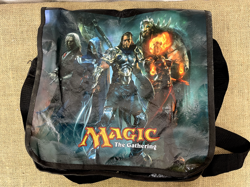 OFFICIAL VINTAGE MAGIC THE GATHERING MESSENGER BAG COLLECTIBLE GAMING CCG - Image 3