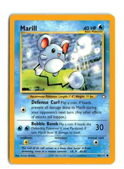 MARILL 66/111 NEO GENESIS POKEMON TCG MP - Image 1