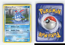 AZUMARILL 18/130 RARE DIAMOND PEARL POKEMON TCG LP - Image 3