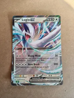 Pokemon TCG - Combined Powers Premium Collection Lugia EX 17/34 Jumbo Holo Card - Image 1