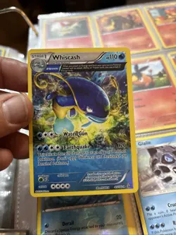 Whiscash (Alpha) 41/160 Reverse Holo Rare - XY Primal Clash - Pokemon TCG - NM - Image 1