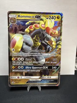 Pokemon Kommo-o GX SM71 Sun & Moon BLACK STAR PROMO - Image 1
