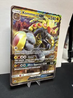 Pokemon Kommo-o GX SM71 Sun & Moon BLACK STAR PROMO - Image 3