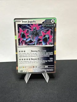 Pokemon TCG - Iron Jugulis 158/182 Knockout Collection Cosmos Holo - NM - Image 1