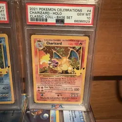 PSA 10 Charizard Blastoise & Venusaur Set Pokemon 25th Celebrations Classic 2021 - Image 4