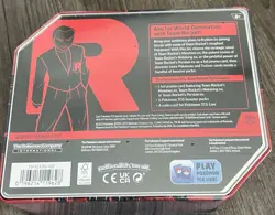 Pokemon TCG: Team Rocket Tin-Team Rocket's Persian ex- New- Sealed- Unopened - Image 2